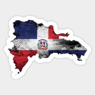 Dominican Republic T-shirt Sticker